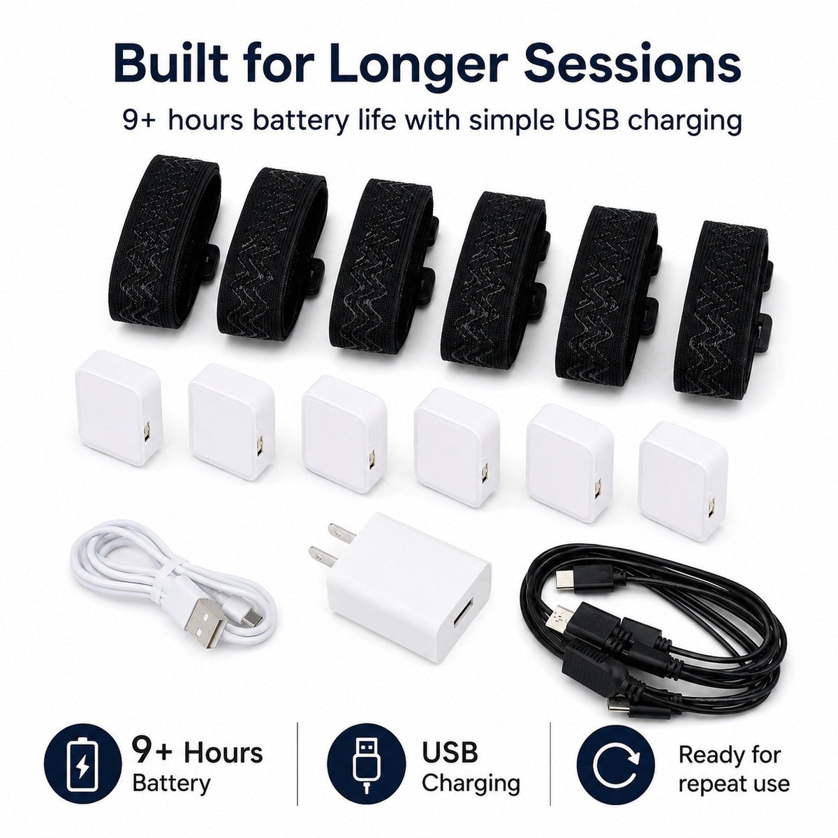 Full Body Tracking Kit with LSM6DSV Sensors – Compatible with SlimeVR